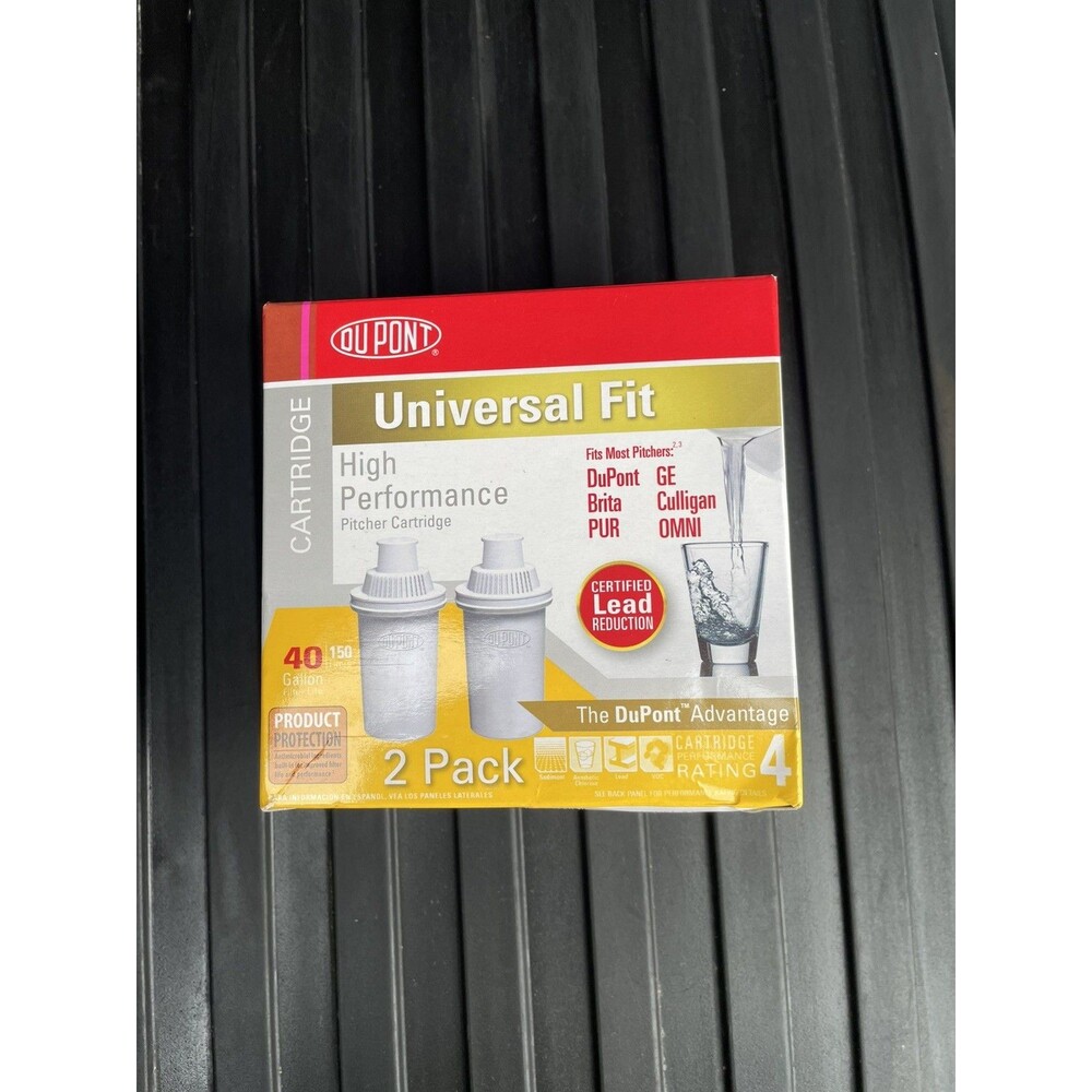 New DuPont Water Filters Universal Pitcher Replacement Cartridge (2-Pack)